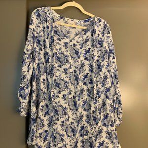 Long sleeve, mini dress